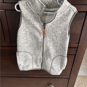 Carter's Heather Gray Fleece Vest. Size 6
